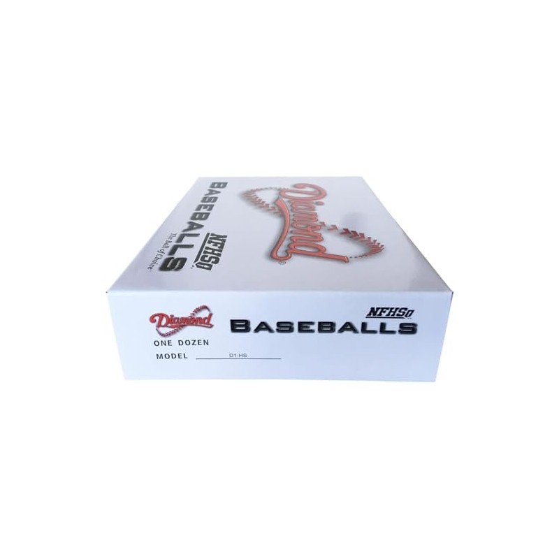 Diamond D1-Nfhs Leather Baseballs 12 Ball Pack
