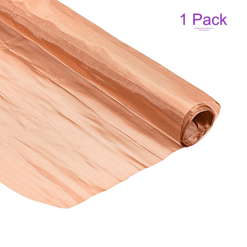 DMiotech 1 Pack Copper Screen Mesh Filtration Cloth, 40x12inch 200