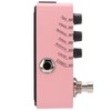 Digital Delay Pedal Metal Pink Guitar Looper Effect Pedals with