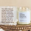 Lavanila Vanilla Coconut Scented Natural Soy Candle (2-Pack) - Handcrafted,