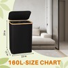 Laundry Hamper 3 Section, 160l Extra Large Hampers For Laundry