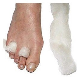 Lamb's Wool for Toe Cushioning, Medical Grade, 3/8 oz per Pack (1 Pack)