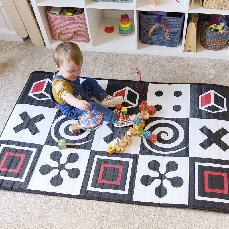 Prince Lionheart Baby Playmat Two-Sided Kids developMAT Nursery Essencials Gift