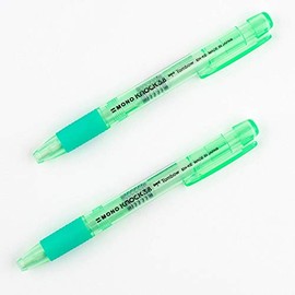 Tombow Mono Knock Erasers (Tombow Mono Knock Eraser, Green, 2-Pack)