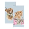 Wrendale Designs by Hannah Dale 'Daisy Coo' Highland Cow Pocket