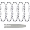 KtbeYTi 5 Pcs Mini Chainsaw 6 inch Chain with 6