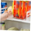 Operitacx Fridge Organizer Bins Fridge Divider for Drinks Milk Spices