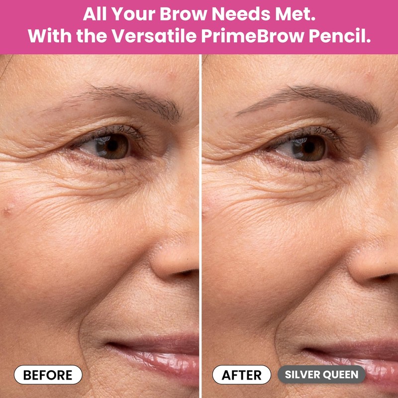 Prime Prometics PrimeBrow Pencil for Mature Women – Ultra-Precise Tip