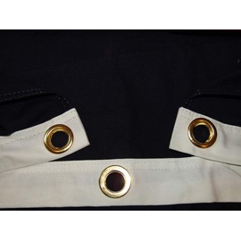 AES France Embroidered 5'x9.5' 100% Cotton Premium Quality Fade Resistant Casket Flag