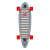 Santa Cruz Skateboards Decoder Wave Pintail Longboard Cruiser, 9.2" x