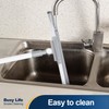 Yocada Rubber Floor Squeegee Broom TPR Blade Adjustable Scrubber Squeegee