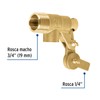 Foset VAFLO-3/4, Válvula para flotador, 3/4"