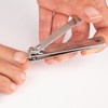 REMOS Finger & Toenail Clippers with Straight Blade Hardened Steel
