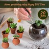 20 Pcs 0.9'' 1.2'' Terracotta Pot Small Mini Clay Pots