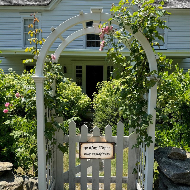 flinelife No Admittance Except on Party Business Wood Sign, 12x6,