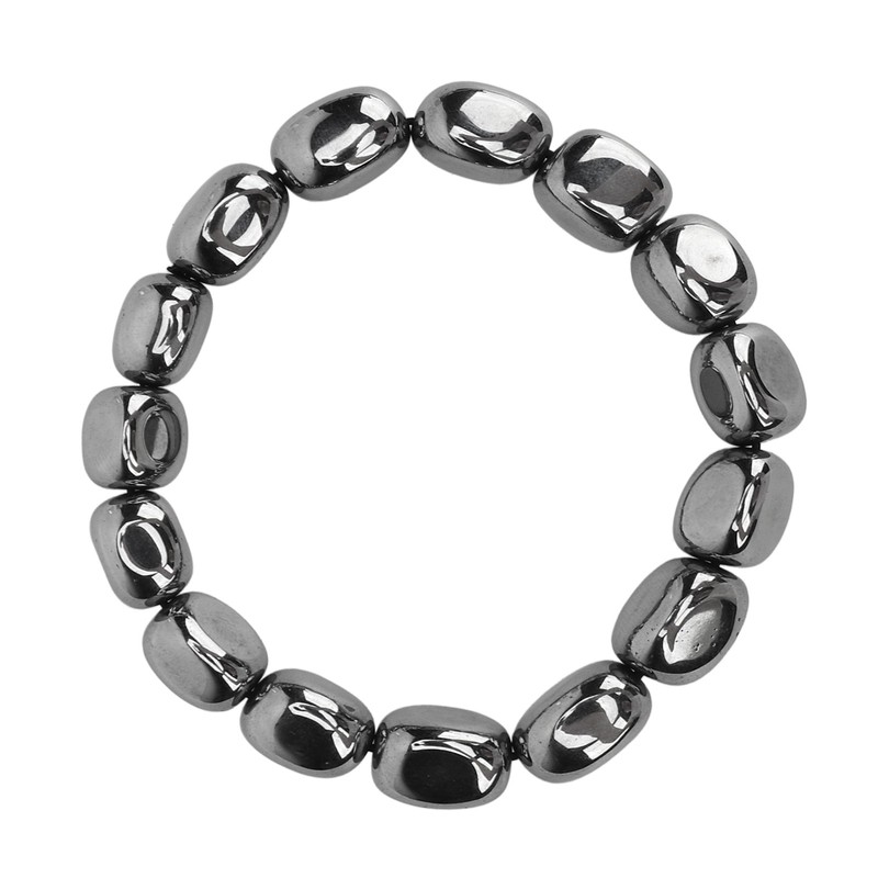 Terahertz Bracelet Adjustable Versatile Stylish Energy Stone Bracelet for Men
