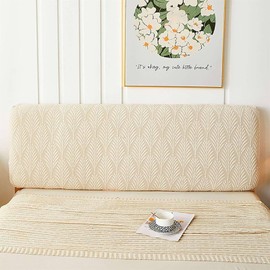 Stretch Headboard Covers Slipcovers for Queen King Full Twin Cal King Bed Headboard Slipcover, Bed Head Cover Dustproof Protector Cover for Bedroom Décor (Color : 46#, Size : King:(75''-82''))