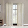 Thermasheer Weathershield Insulated Sheer Panel, 63 by 50-Inch, Ivory