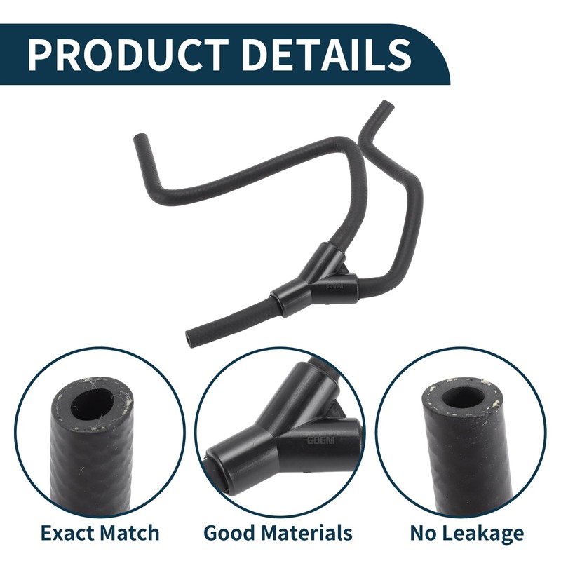 X AUTOHAUX Radiator Hose Heater Hose No.84727330 for Camaro for