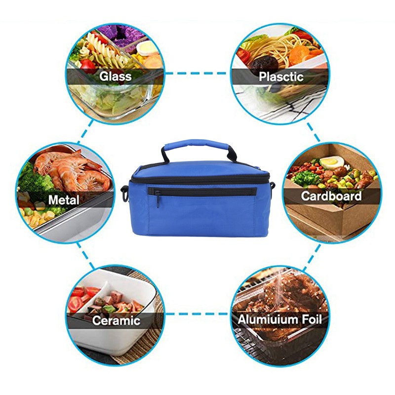 Portable Food Warmer Lunch Box Insulation Heating Electronic Food Pack