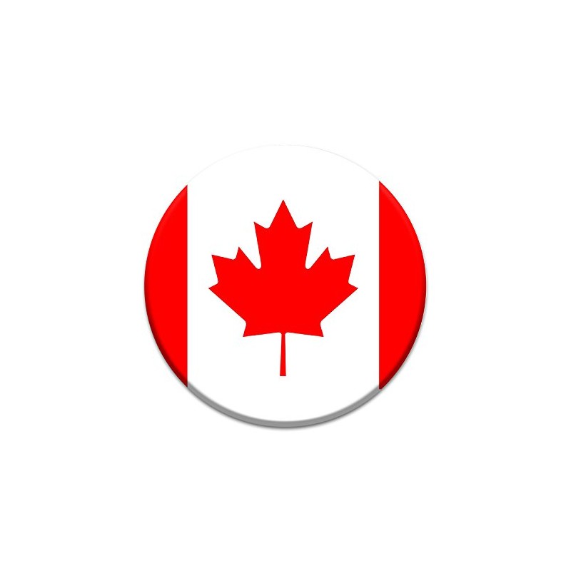 2X Sticker Set - Canadian Flag - for Phone Grip