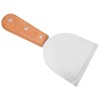 Agatige Grill Scraper with Wood Handle, Grill Griddle Scraper Tool