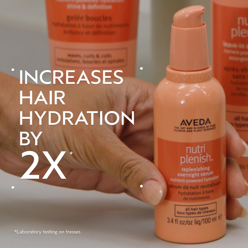 Aveda Nutriplenish Replenishing Overnight Serum | Increases Hair Hydration by