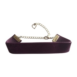 dunns-jewels 16mm Plum Purple Velvet Choker