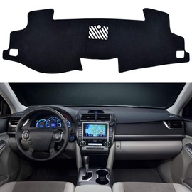 SPEEDWOW Dashboard Dash Board Cover Mat Carpet Compatible with 2012-2017 Toyota Camry