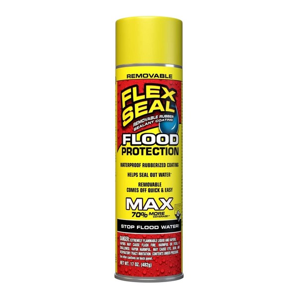 Flex Seal Spray Flood Protection, 17 oz, MAX, 1-Pack, Waterproof