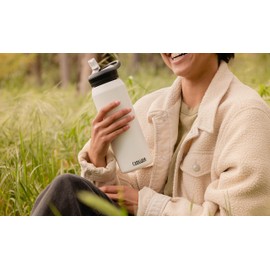 CamelBak Eddy+ Insulated Stainless Steel Bite Valve Straw Water Bottle Nordic Blue, 32oz