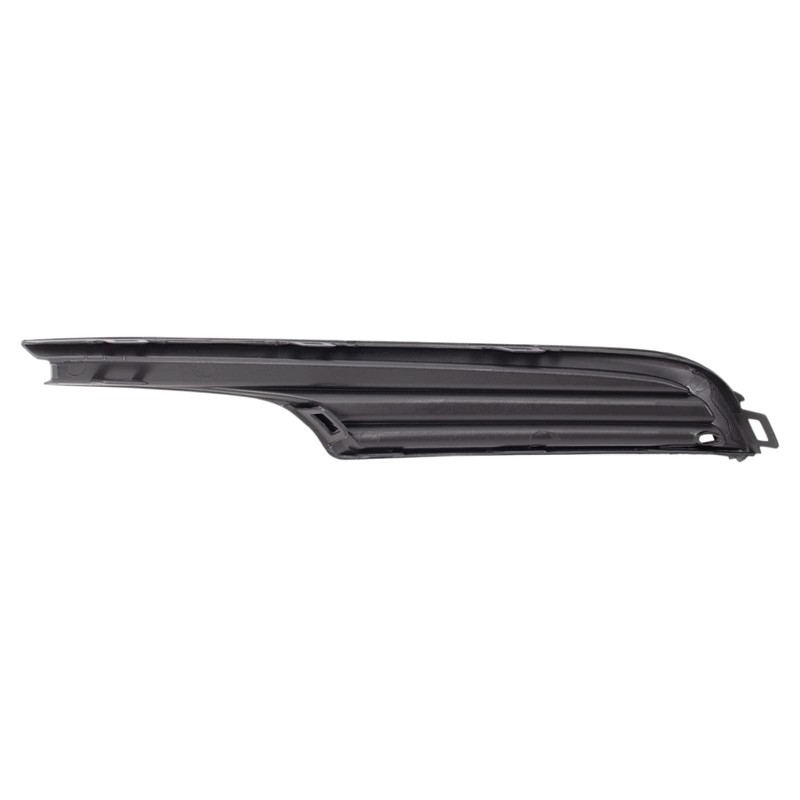 TRQ Front Left Fog Light Hole Cover Black Drivers Side