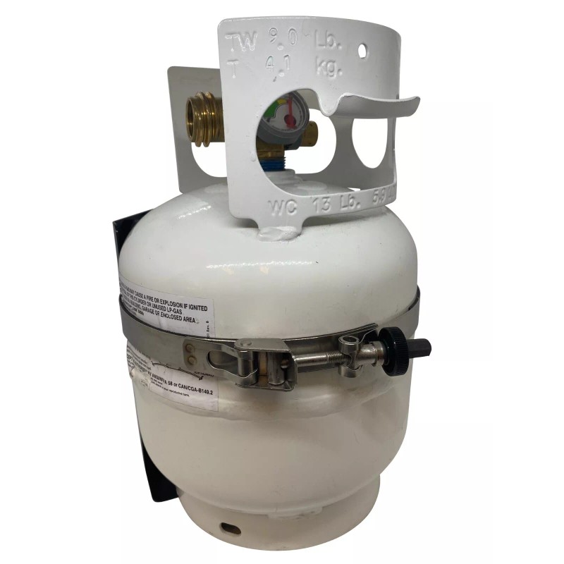 PreeceProducts.com Overland Camping 5 LB Propane Tank Vehicle Mount with