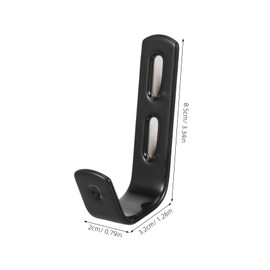 BUGUUYO 2pcs Heavy Duty Loft Ladder Brackets for Bunk Beds Camper Storage Includes Screws Furniture Friendly Design Scratch Coating Reliable Performance