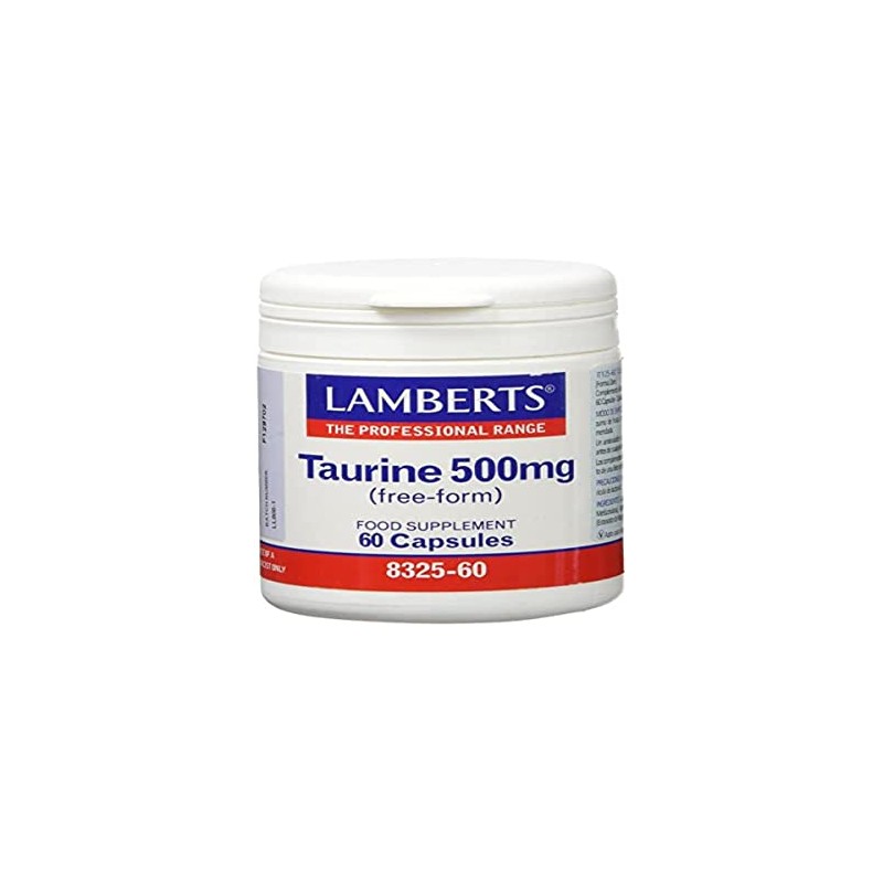 Lamberts Taurine 500 mg – 60 Capsules