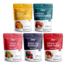 Paquete 5 Bolsas De 100 Gr Tisana Frutal Te Premium
