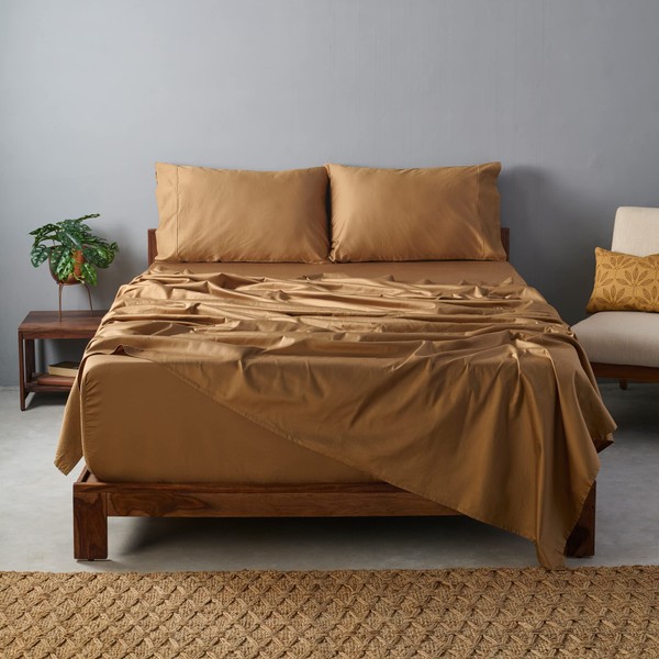 Weddingly CEA Certified 100% Giza Egyptian Cotton Sheets|4 Piece Set|Accredited