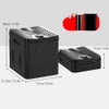 Portable Folding Toilet Outdoor Camping Potty with Lid for Camping