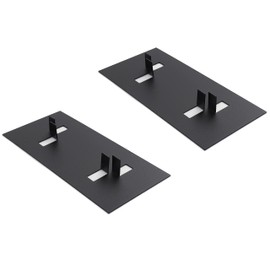 Milltown Merchants™ Metal Display Stand - Great for Displaying Ceramic Tiles, Plaques, and Warm Glass Art Creations - Portable Stand for Trade Show, Office, or Home (2, Classic Base Stand)