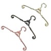 Hihomi 30pcs Doll Hanger Rack 10pcs 1/6 Clothes Clothes Doll