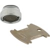 Master Plumber 481, Aerator Male 15/16-Inch, Vandal Proof, 2.2 GPM/8.3
