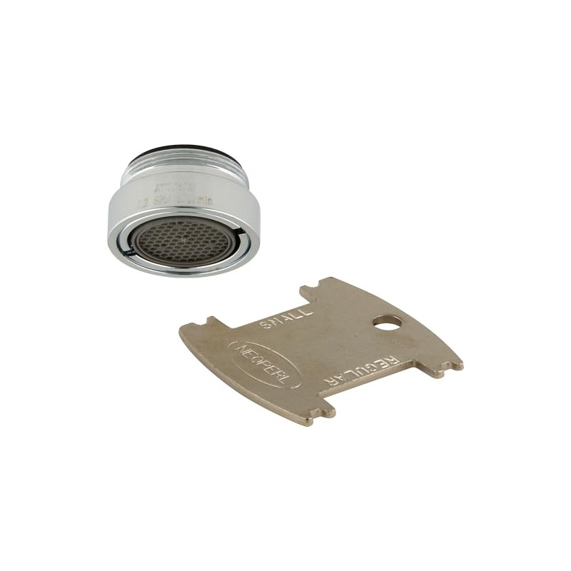 Master Plumber 481, Aerator Male 15/16-Inch, Vandal Proof, 2.2 GPM/8.3