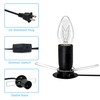 MMBGJKG Himalayan Salt Lamp Cord with Dimmer Switch and Bulbs,