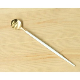 Cutipol GOA White Gold Long Drink Spoon G026GW
