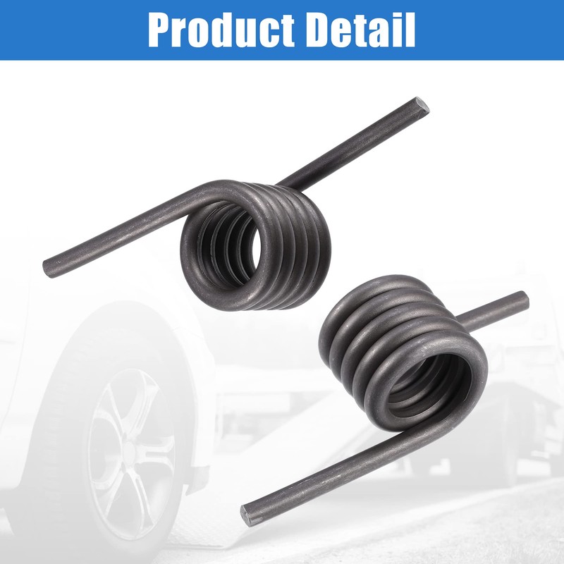 X AUTOHAUX Car Trailer Ramp Spring Trailer Coil Spring Left