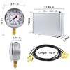 SINOCMP Hydraulic Pressure Gauges Test Kit 4000/6000/10000PSI, 9 Couplings 3