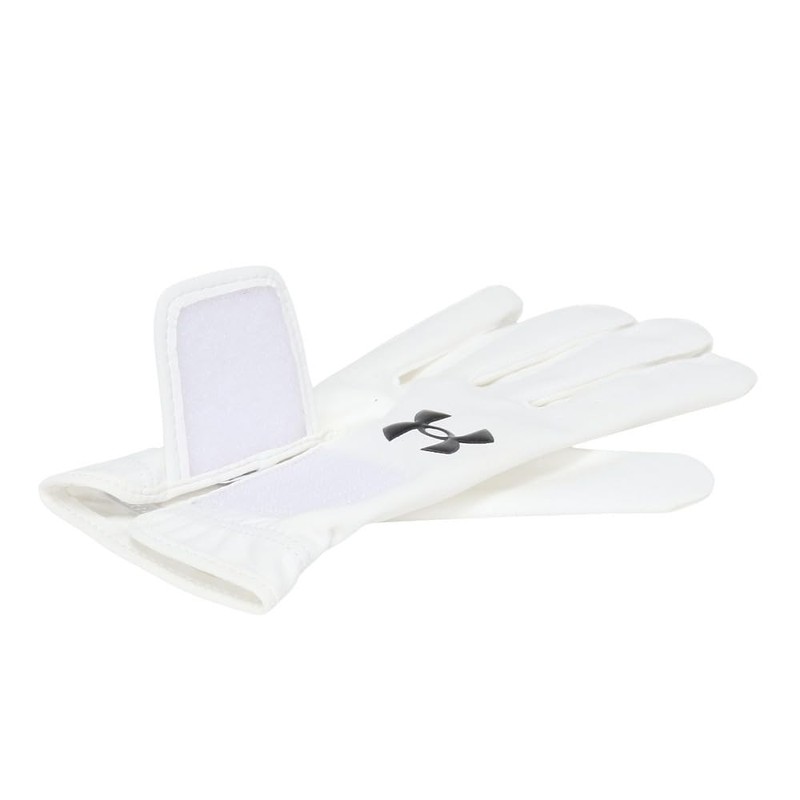 UA All Weather Golf Glove 6001271 (100) White LM, white
