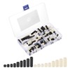 PATIKIL M4 Nylon Spacer Set, 180Pcs Non-Threaded ABS Round Spacer