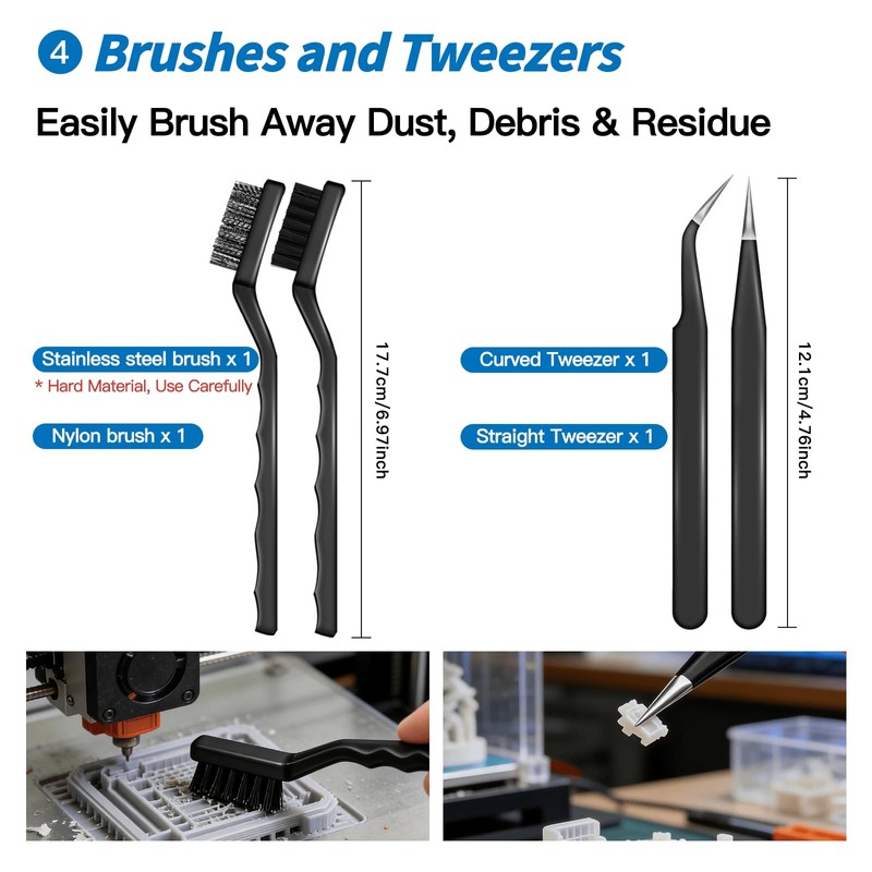 Deburring Tool 3D Printing for Resin PLA with Flush Cutters