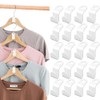 Clothes Hanger Connector Hooks, 80PCS Sturdy Mini Cascading Hanger Hooks,